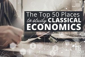 ALT ranked among the Top 50 Places to Study Classical Economics