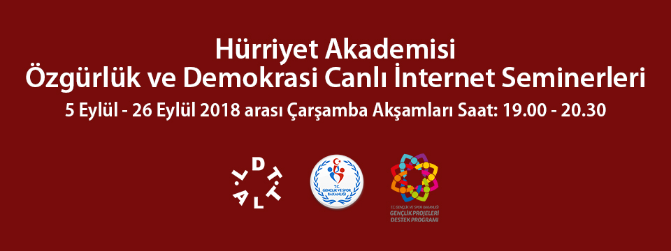 Özgürlük ve Demokrasi Canlı İnternet Seminerleri