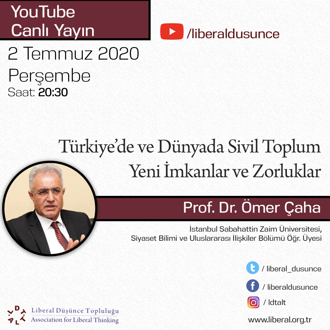 Ömer Çaha Sivil Toplum